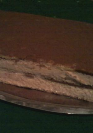 Una foto de Tiramisú de Navidad