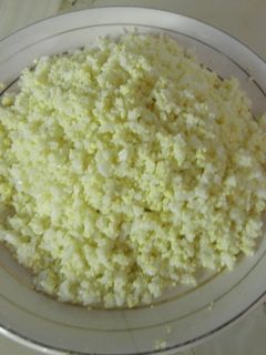 Una foto de Huevos molídos soufflé caseros