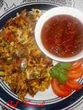 Revoltijo de huevos con hongos a la mexicana (orgánicos)