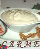 Salsa de nueces, receta de cocina catalana