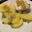 Lomo de merluza con salsa de berberechos