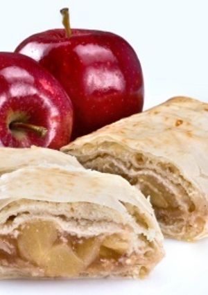 Una foto de Strudel de Manzana