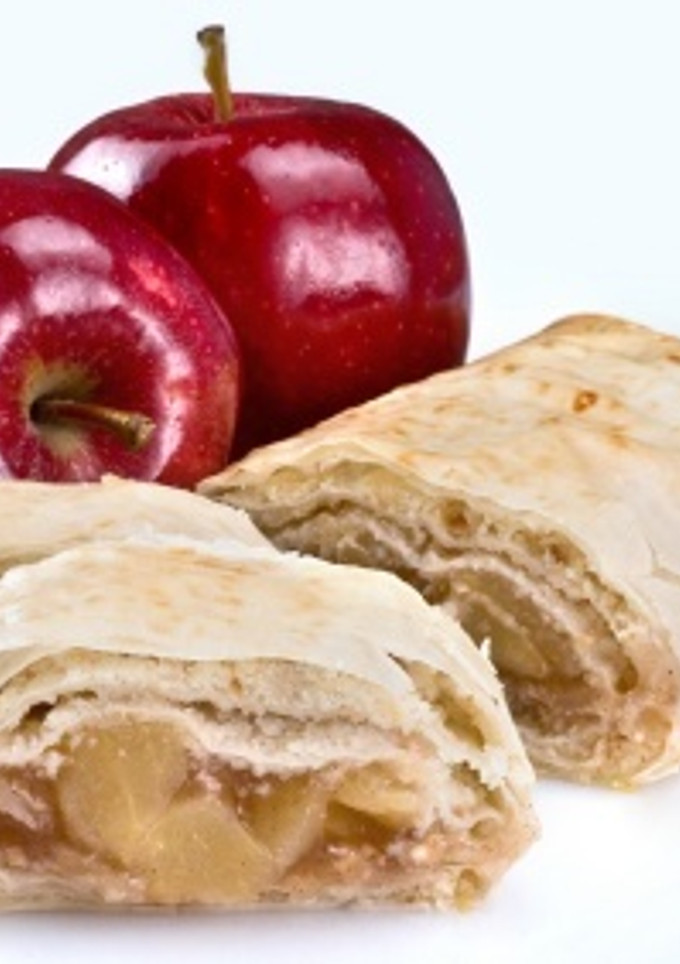Una foto de Strudel de Manzana