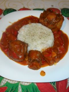 Una foto de Goulash de rabo