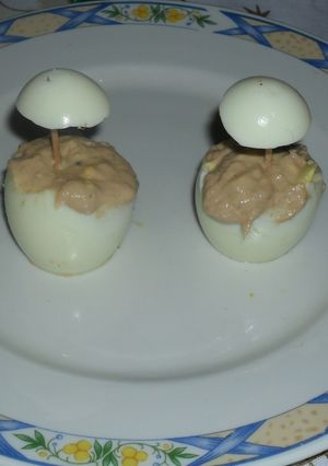 Una foto de Huevos chinitos