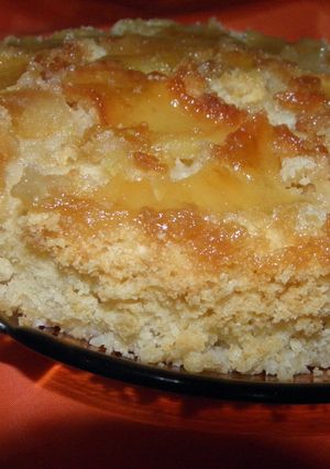 Una foto de Torta arenosa de manzanas rápida