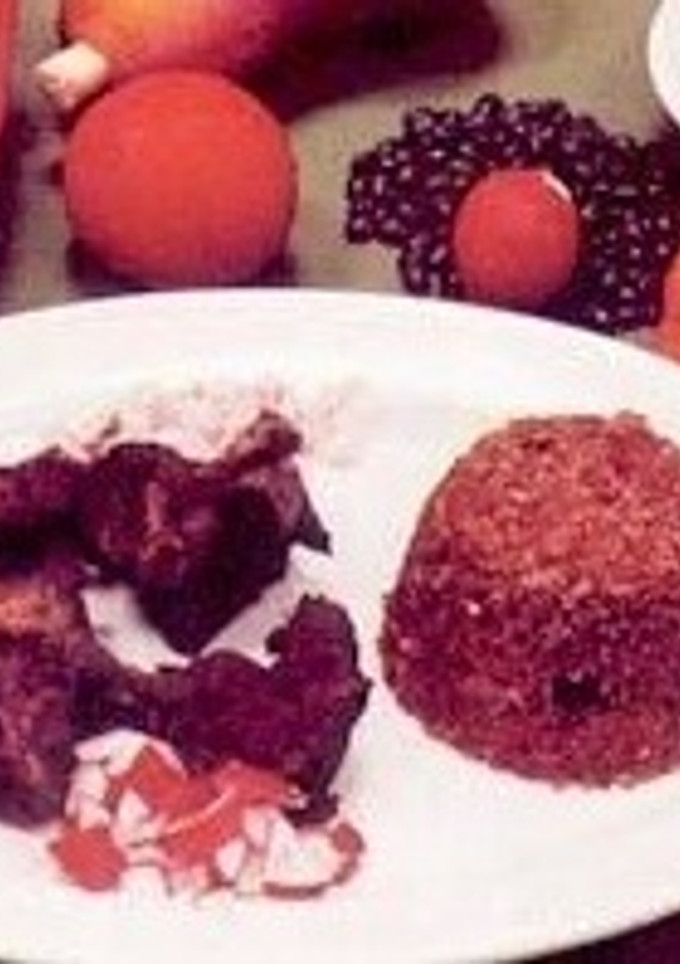 Una foto de Frijol con puerco yucateco