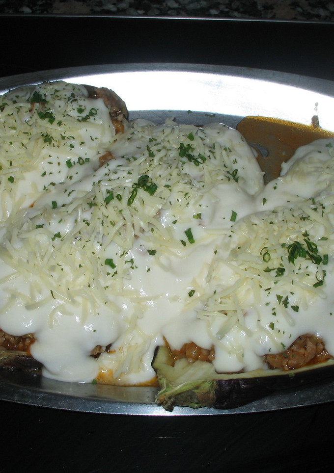 Una foto de Rape gratinado al alioli