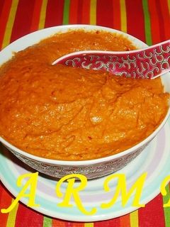 Una foto de Salsa romesco casera