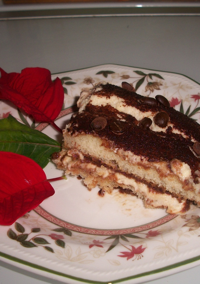 Una foto de Tiramisú sin alcohol 