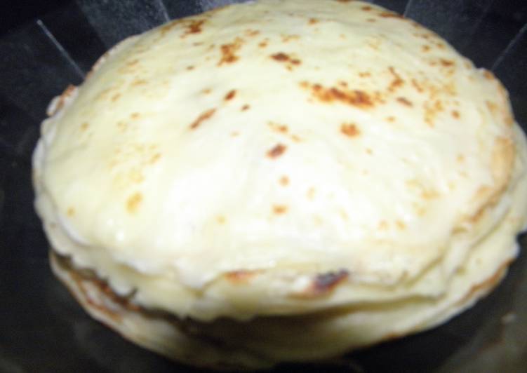 Panqueques de maicena celiacos