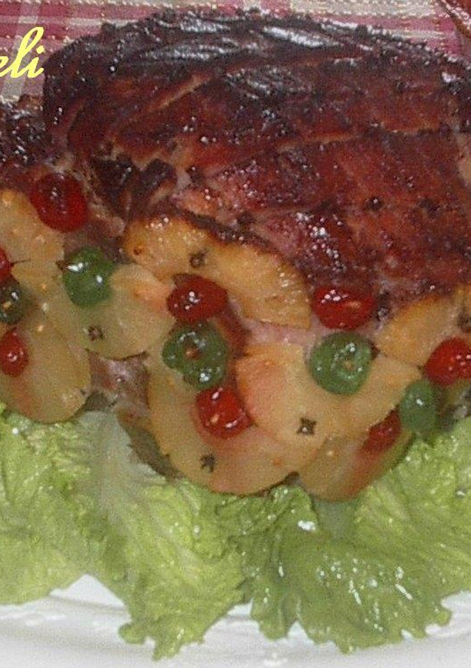 Una foto de Asado de jamón de pierna (receta de familia)