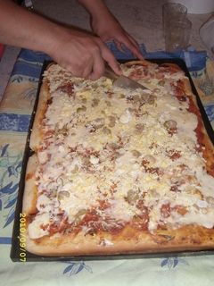 Una foto de Masa para pizzas con levadura fácil