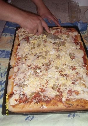 Una foto de Masa para pizzas con levadura fácil