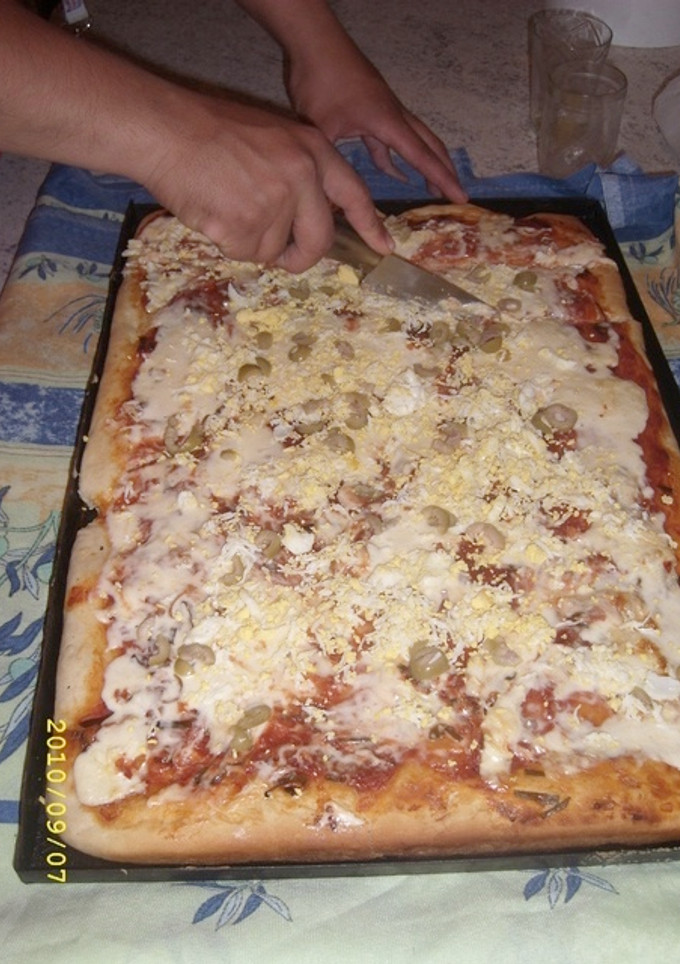 Una foto de Masa para pizzas con levadura fácil