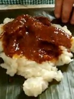Una foto de Tamales colados
