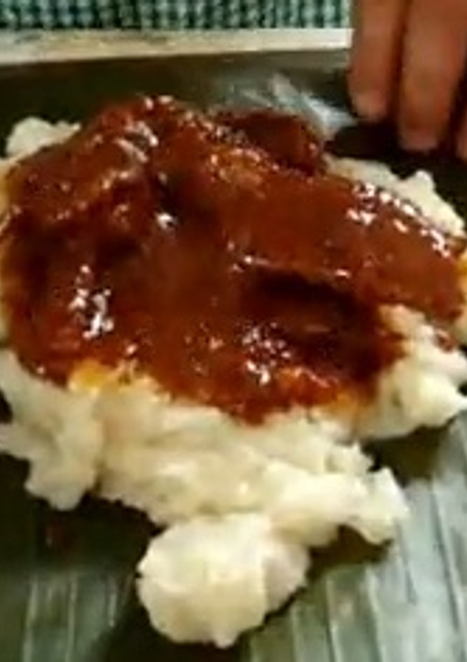 Una foto de Tamales colados