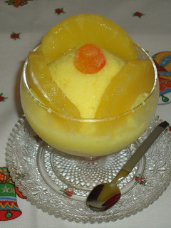 Una foto de Mousse de piña