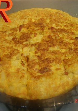 Una foto de Tortilla española con chorizo