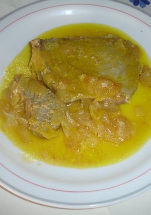 Una foto de Atún a la naranja