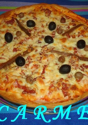Una foto de Pizza muy sabrosa