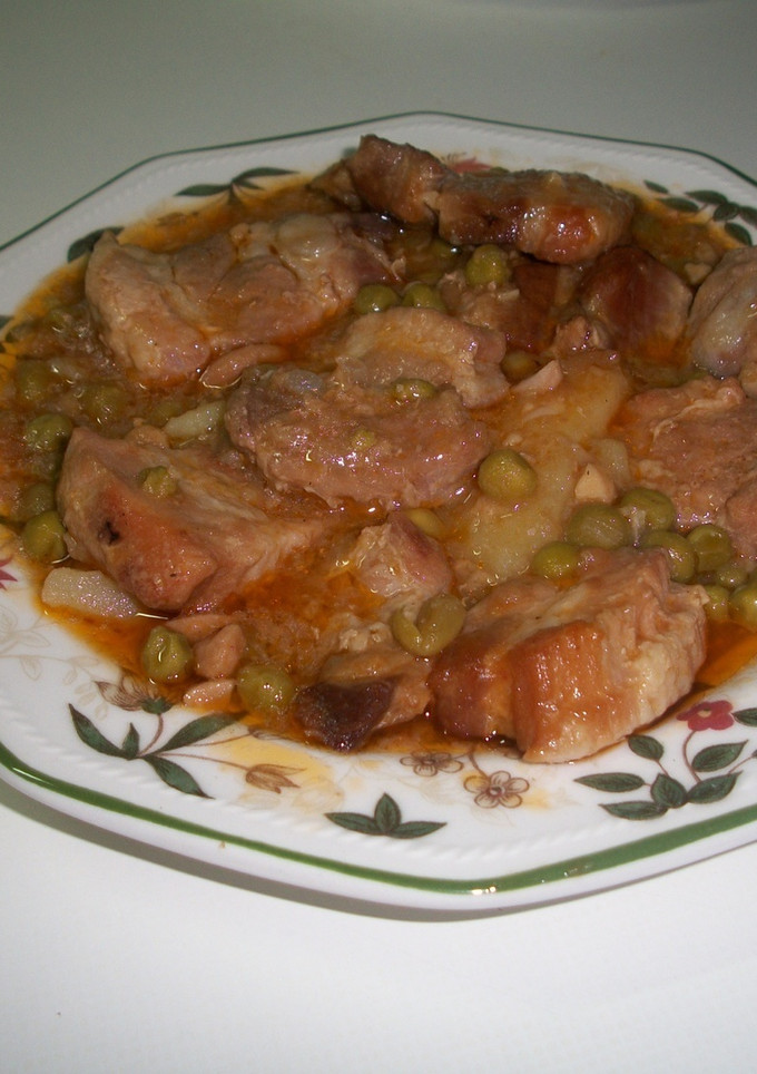 Una foto de Costillas de cerdo en salsa de mi abuela