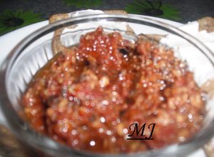 Una foto de Paté de aceitunas y tomate deshidratados,tapenade