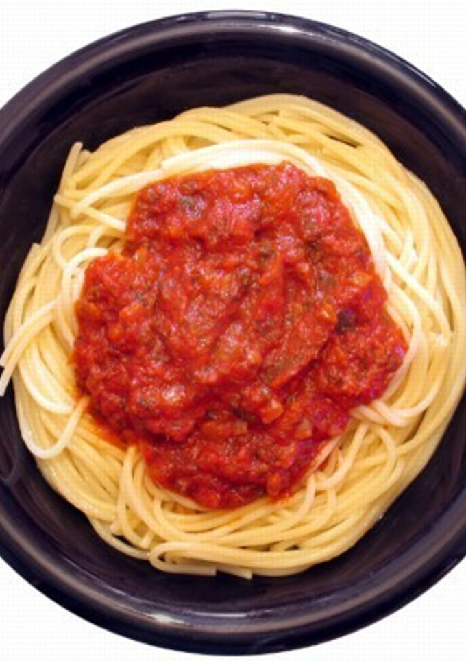 Una foto de Salsa casera para de espaguetis 