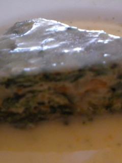 Una foto de Tortilla de espinaca y apio