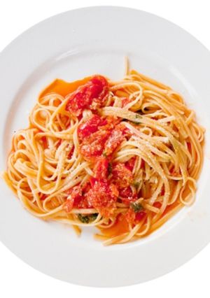 Una foto de Spaghetti a la siciliana 