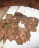 Guisado de jabalí al tomillo