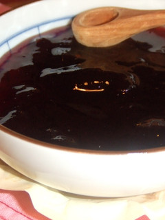 Una foto de Salsa de arándanos para carnes