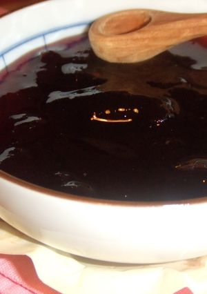 Una foto de Salsa de arándanos para carnes