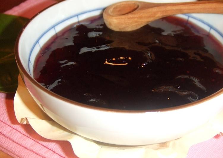 Salsa de arándanos para carne