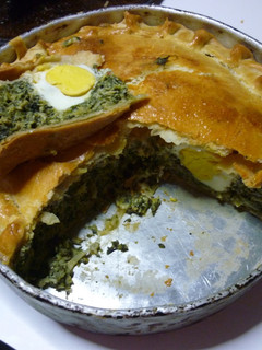 Una foto de Tarta pascualina casera