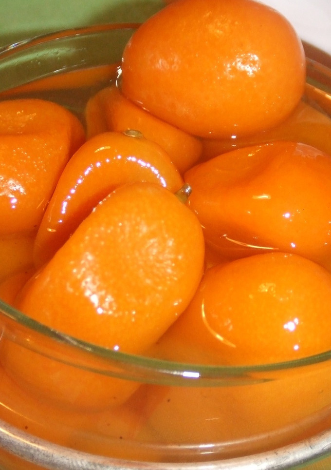 Una foto de Conserva dulce de kumquat (Naranjitas chinas)