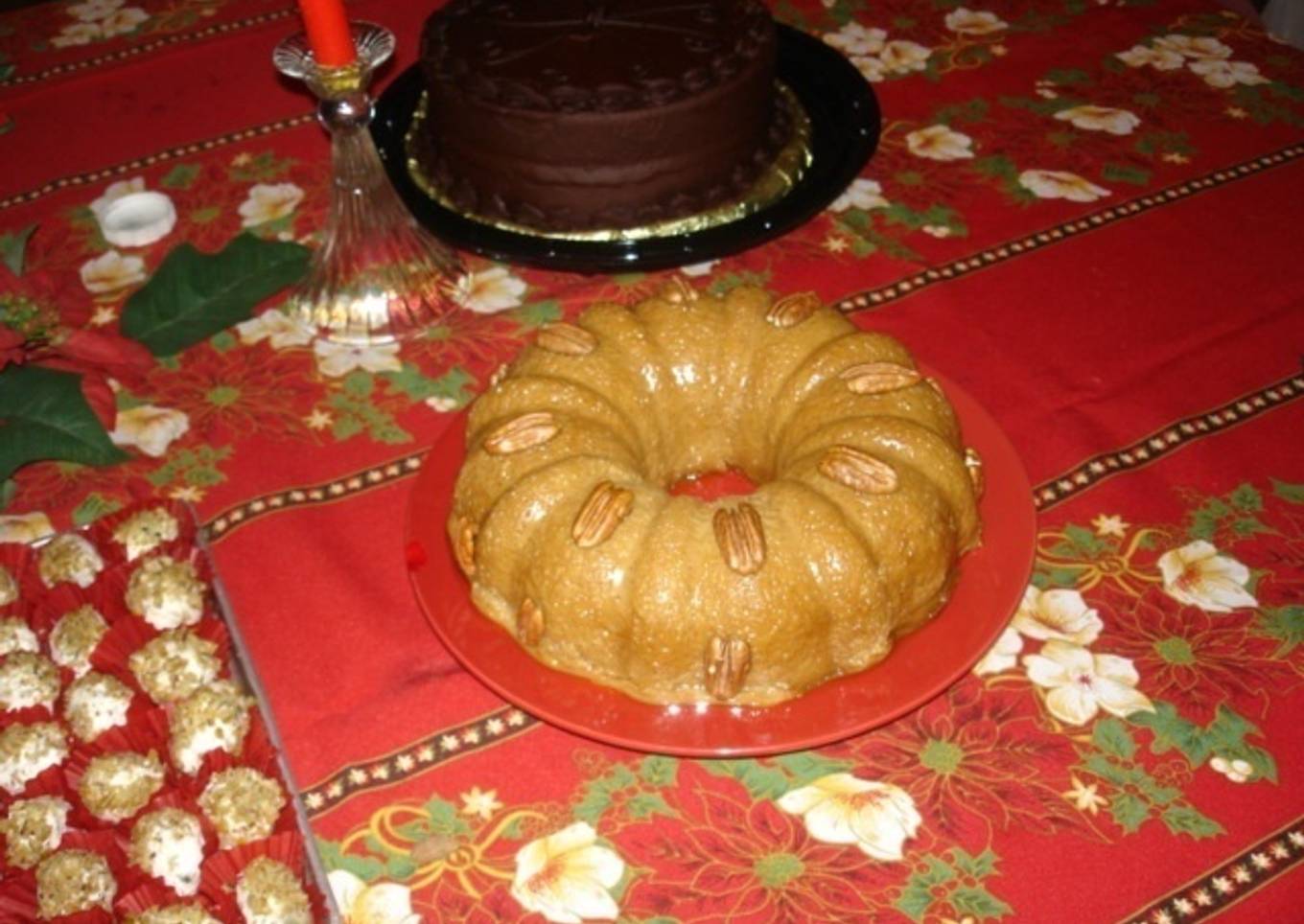 Pan with a little condensed milk