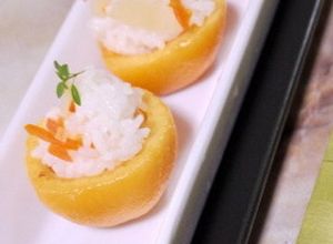 Una foto de Arroz para sushi
