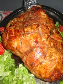 Una foto de Pata de cerdo al horno