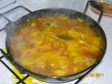 Caldillo con conejo