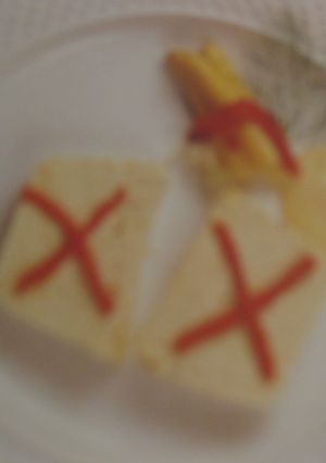 Una foto de Pastel de bacalao y espárragos