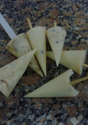 Una foto de Paraguas de chocolate caseros