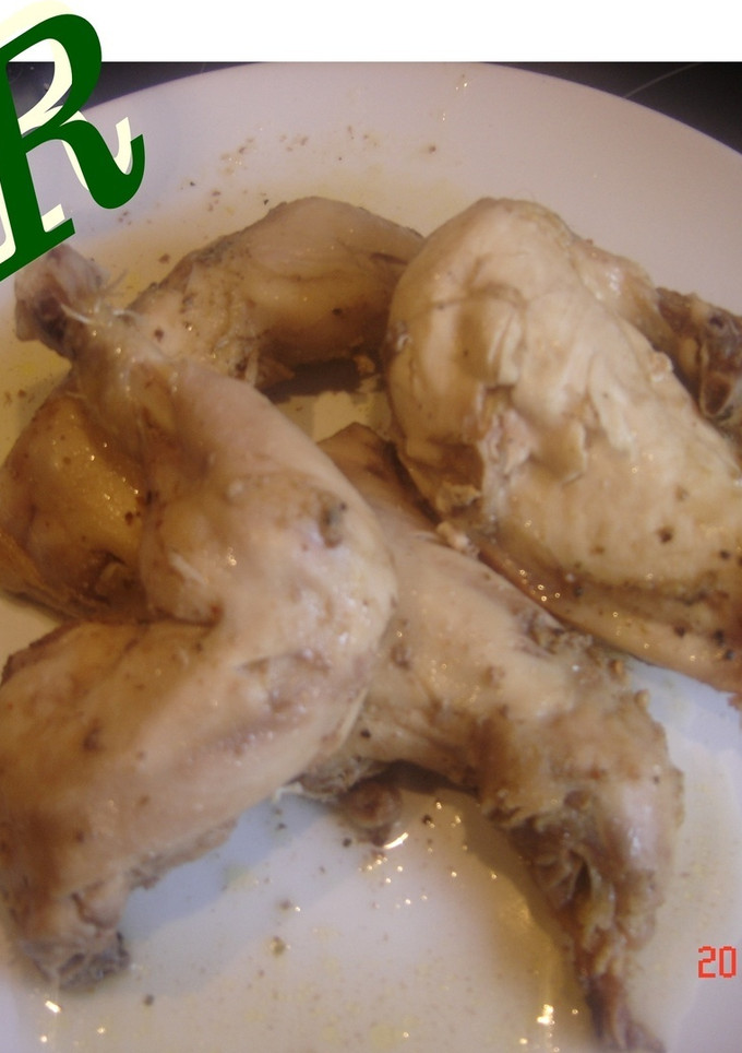 Una foto de Pollo al jengibre al microondas