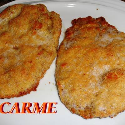 Milanesas de ternera Receta de mis-recetas- Cookpad