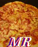 Masa de pizza con cerveza