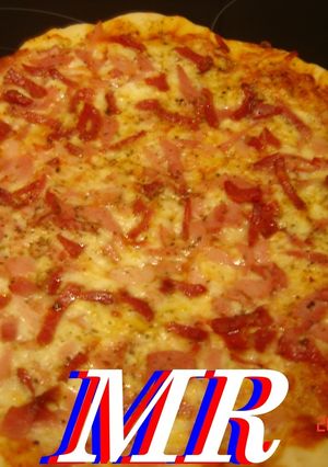 Una foto de Masa de pizza con cerveza