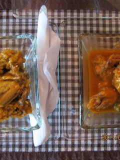 Una foto de Alitas con arroz