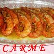 Gambas en salsa con whisky