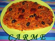 Una foto de pizza alcaparras