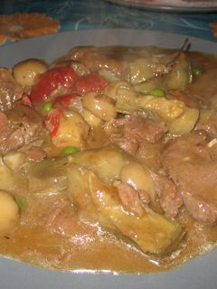 Una foto de Cerdo guisado con cerveza